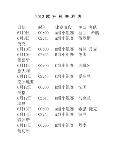 意大利欧洲杯6号赛程 精彩赛事时间安排